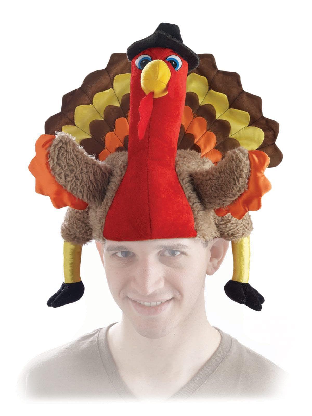 Adult Harvest Turkey Headpiece - costumes.com