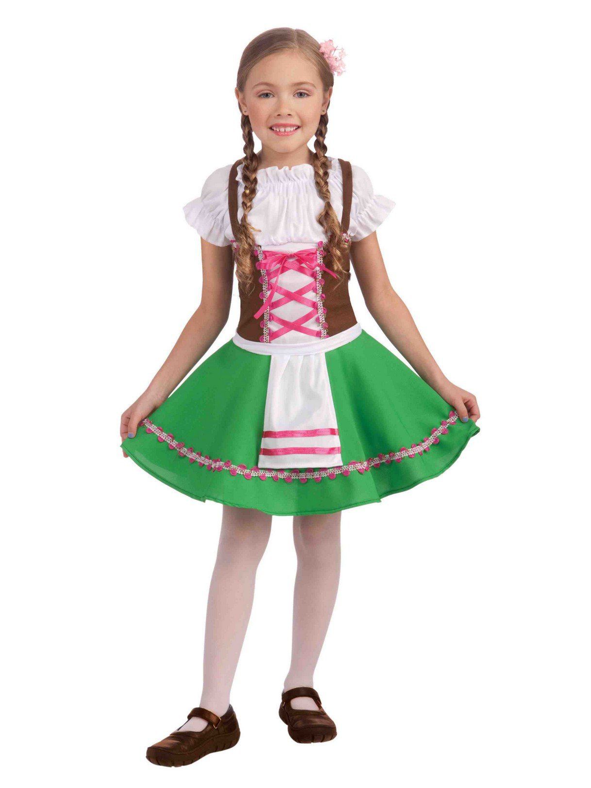 Girls' Alpine Storybook Gretel Costume - costumes.com