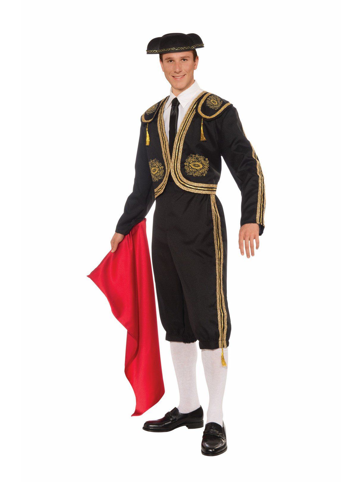 Men's Black and Gold Matador Inspired Costume - costumes.com