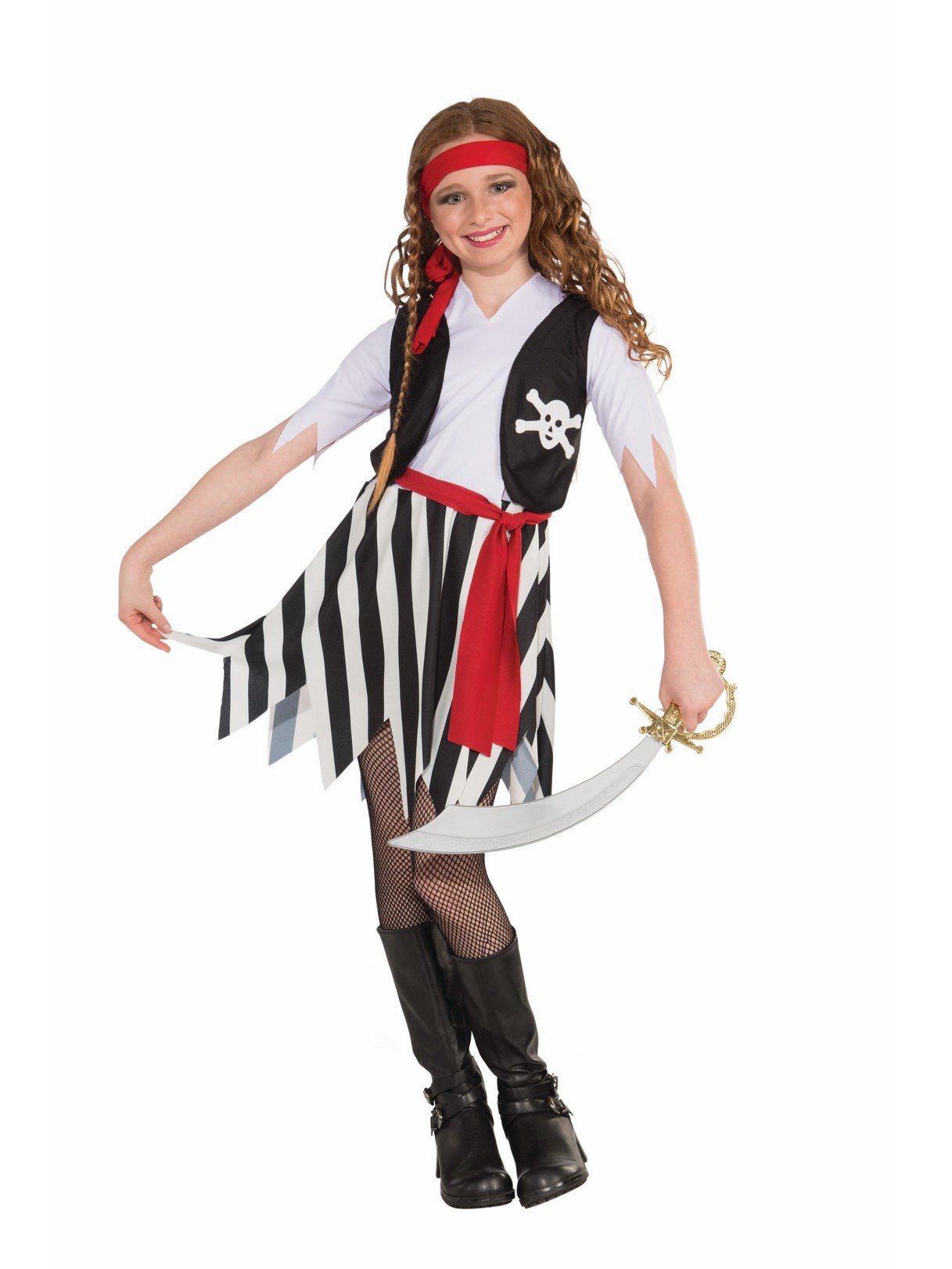 Girls' Buccaneer Pirate Costume - costumes.com