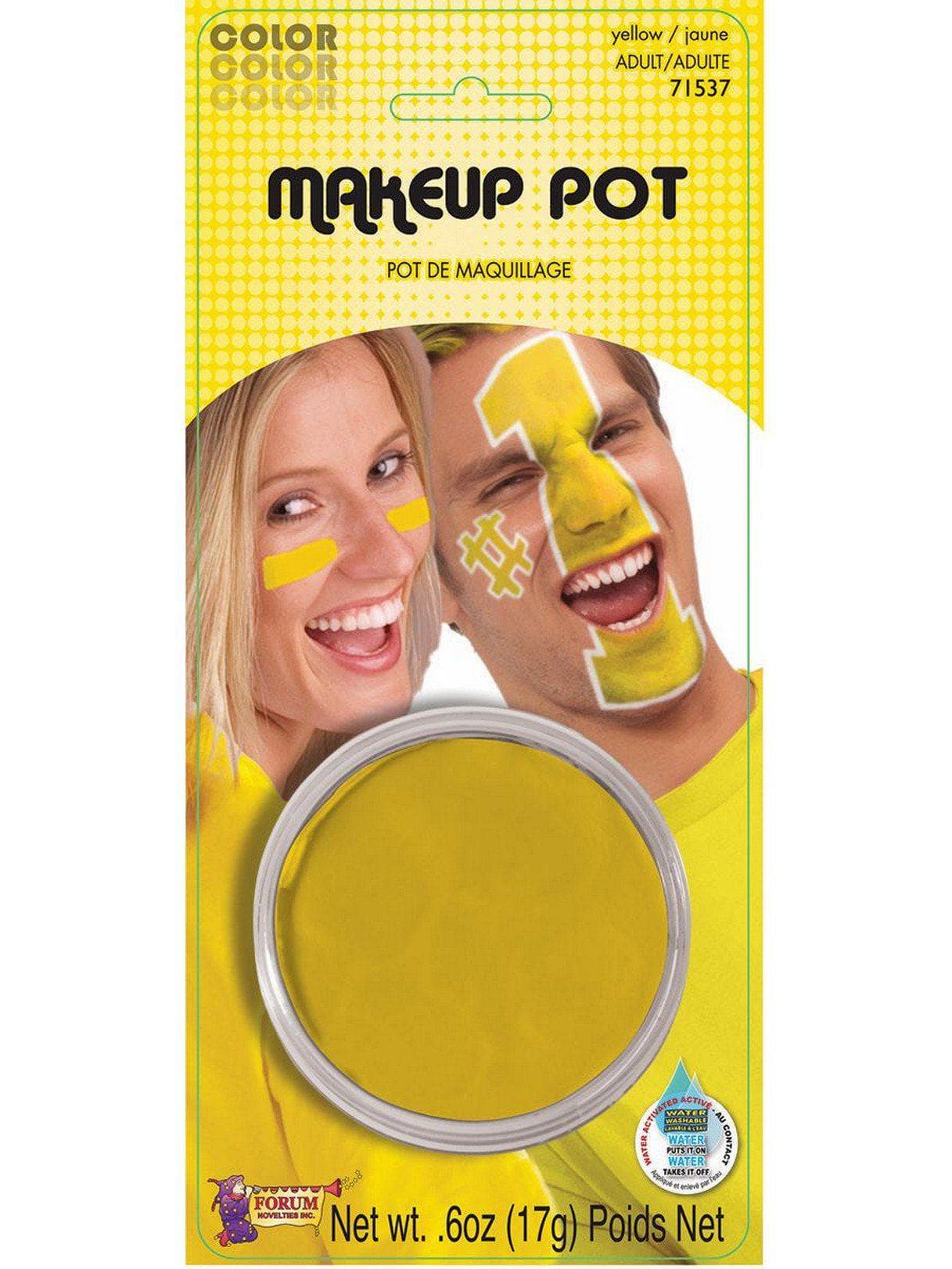 Face Paint Pot - Yellow - costumes.com