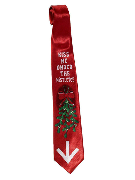 Mistletoe Christmas Tie