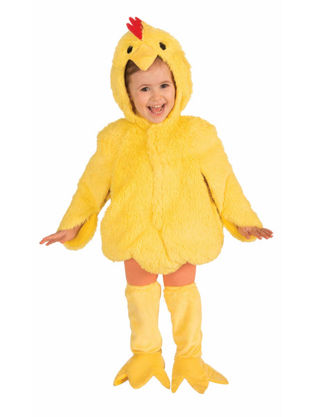 Yellow Plush Little Chick Costume for Toddlers