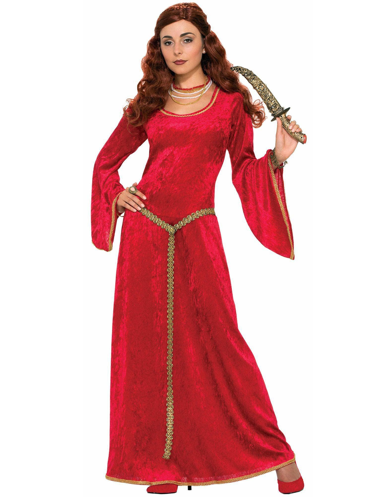 Adult Ruby Sorceress Renaissance Costume - costumes.com