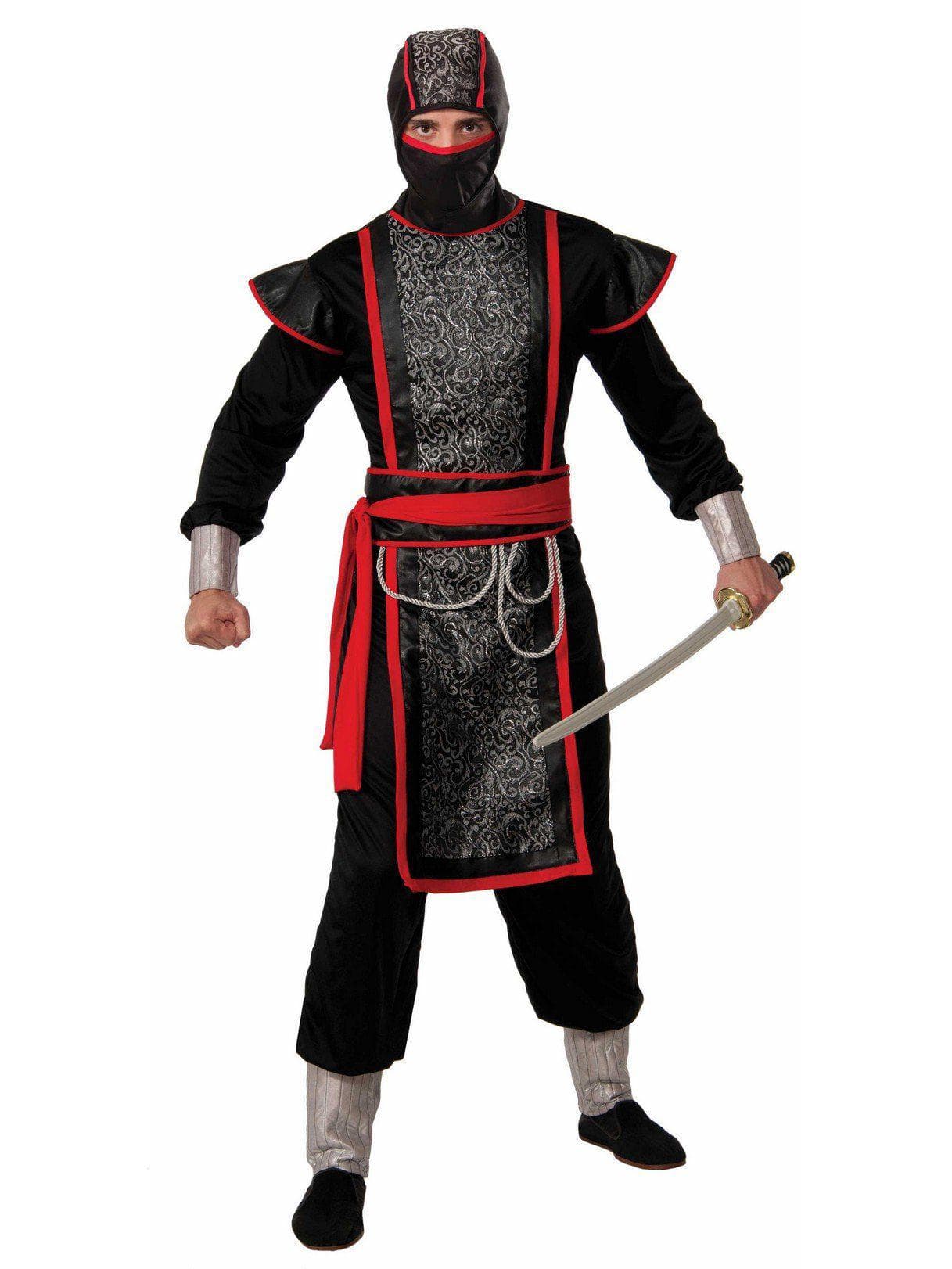 ninja master gear Adult Ninja Master With Hood Costume