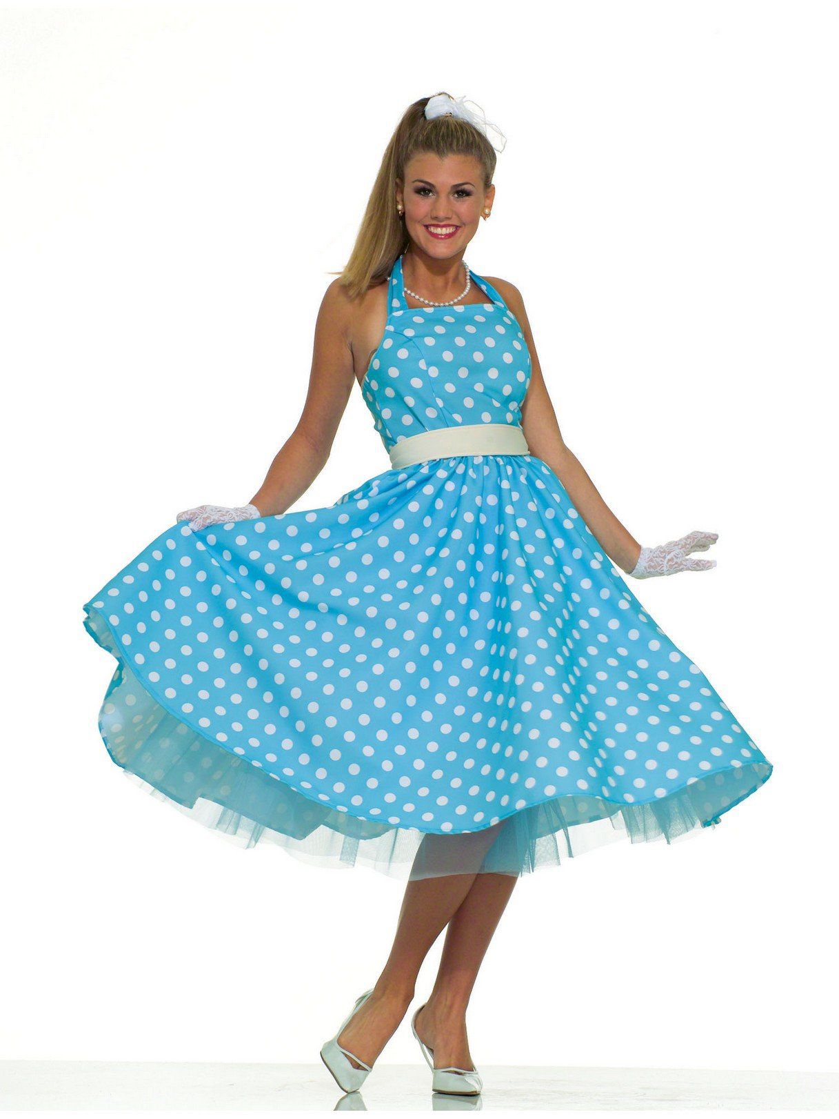 Adult 50'S Prom Dress Costume Adult 50'S Prom Dress Costume