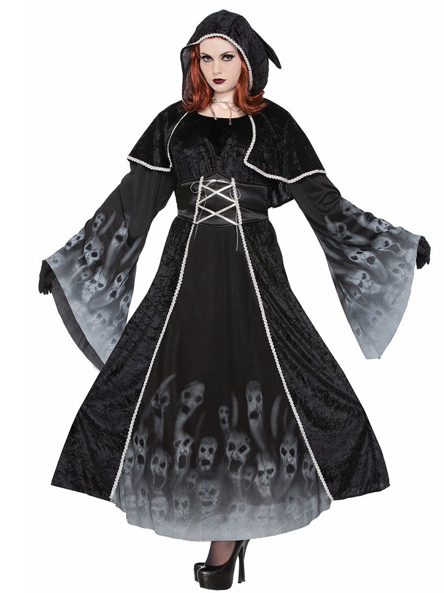 Women's Plus Size Forsaken Souls Ghostly Dress Costume - costumes.com