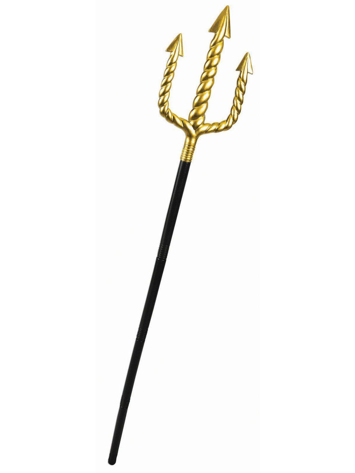 Adult Gold Neptune Trident - costumes.com