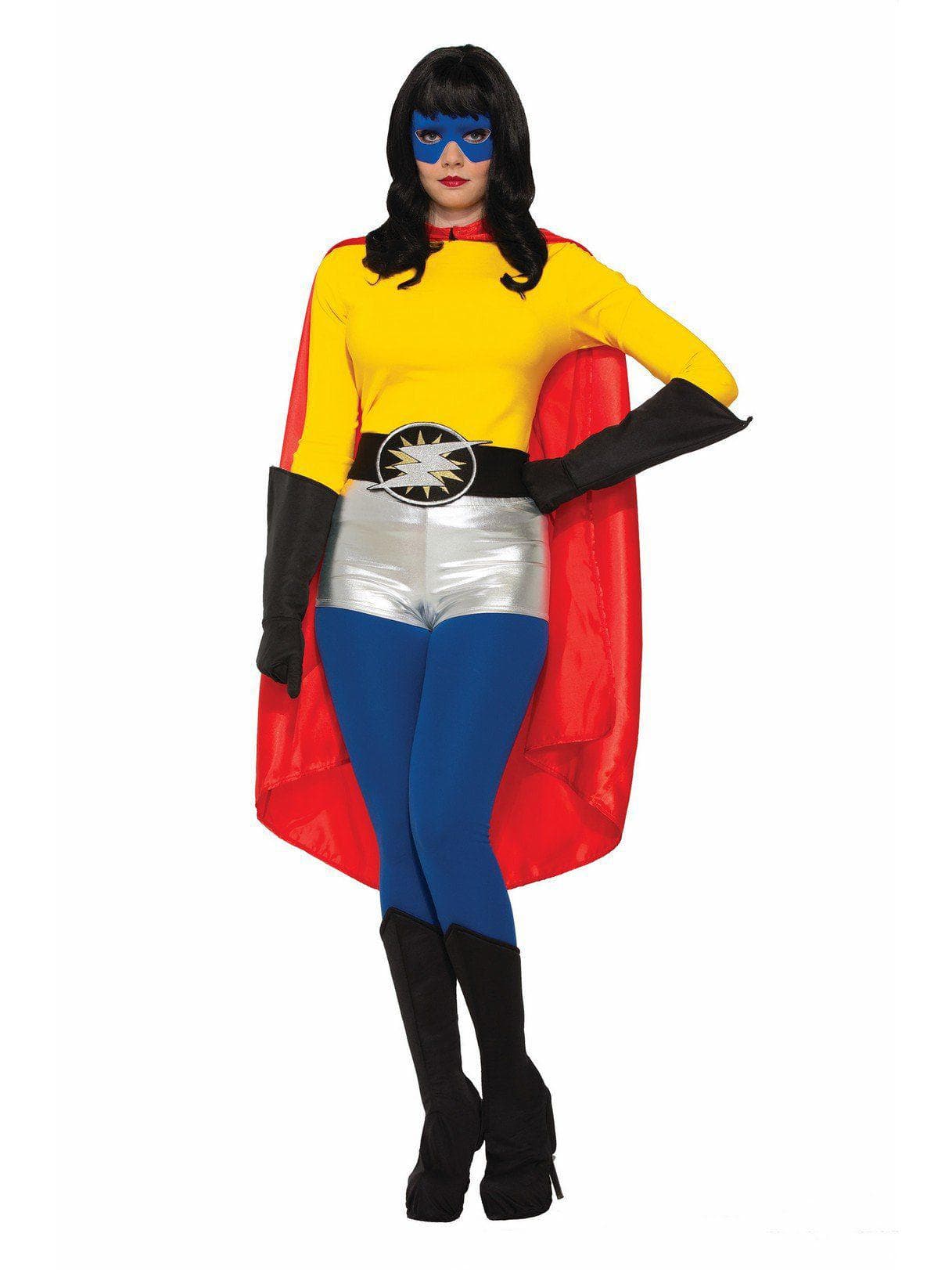 Adult Red Satin Cape - costumes.com