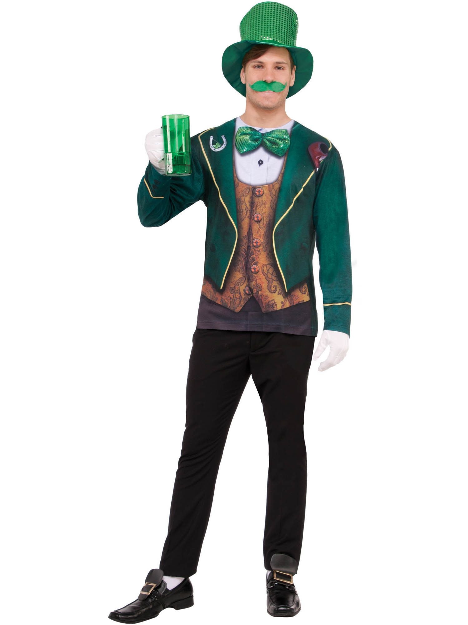 Adult Instantly Irish T-shirt Costume - costumes.com
