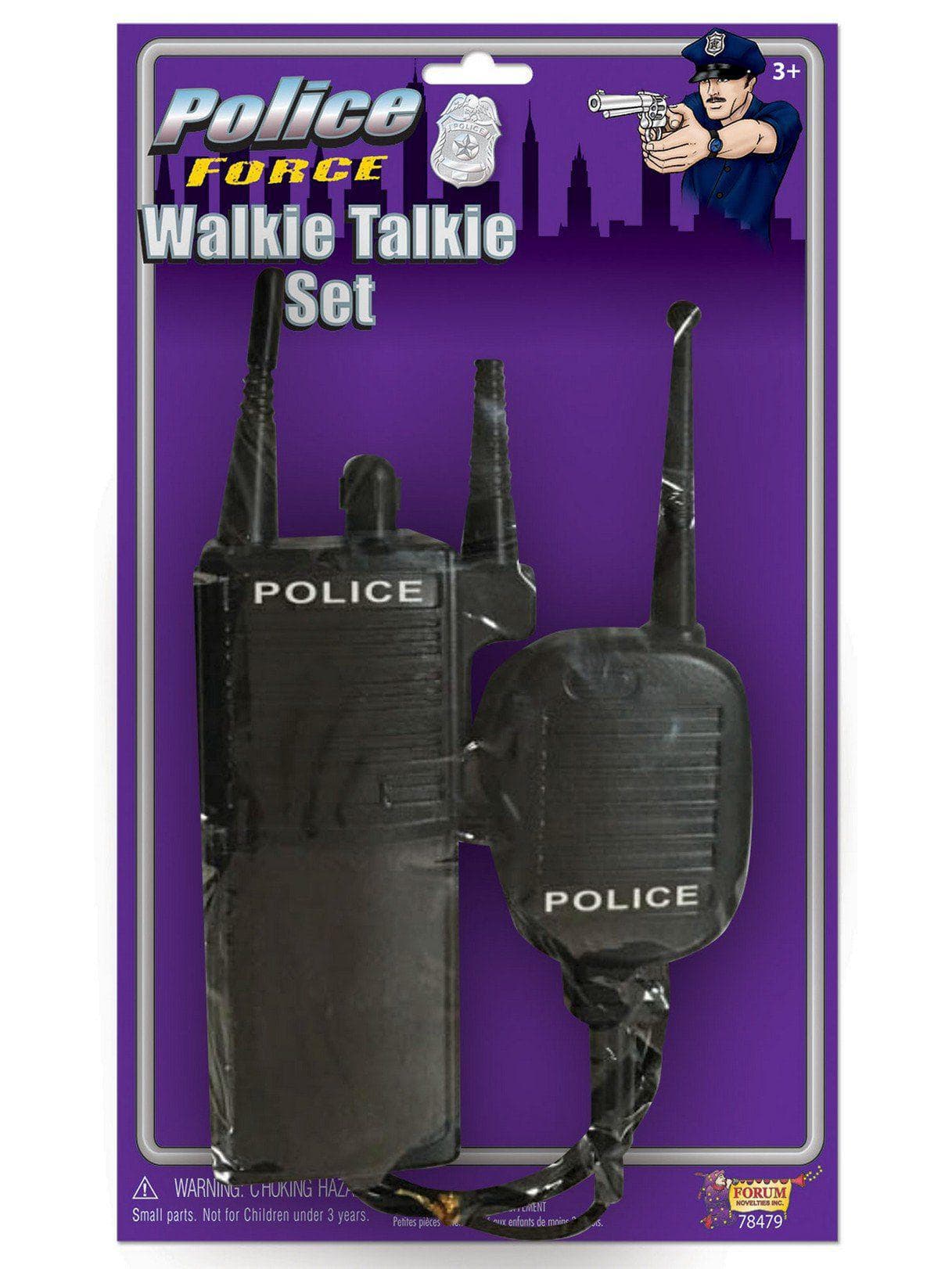 Adult Police Walkie Talkie Prop Set - costumes.com