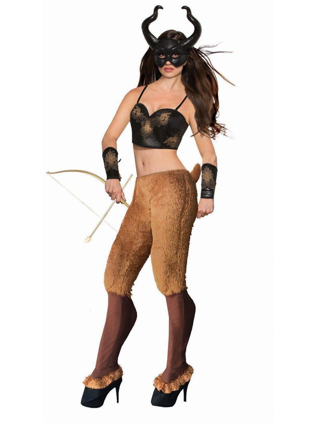 Adult Brown Faun Shoe Covers & Pants - costumes.com