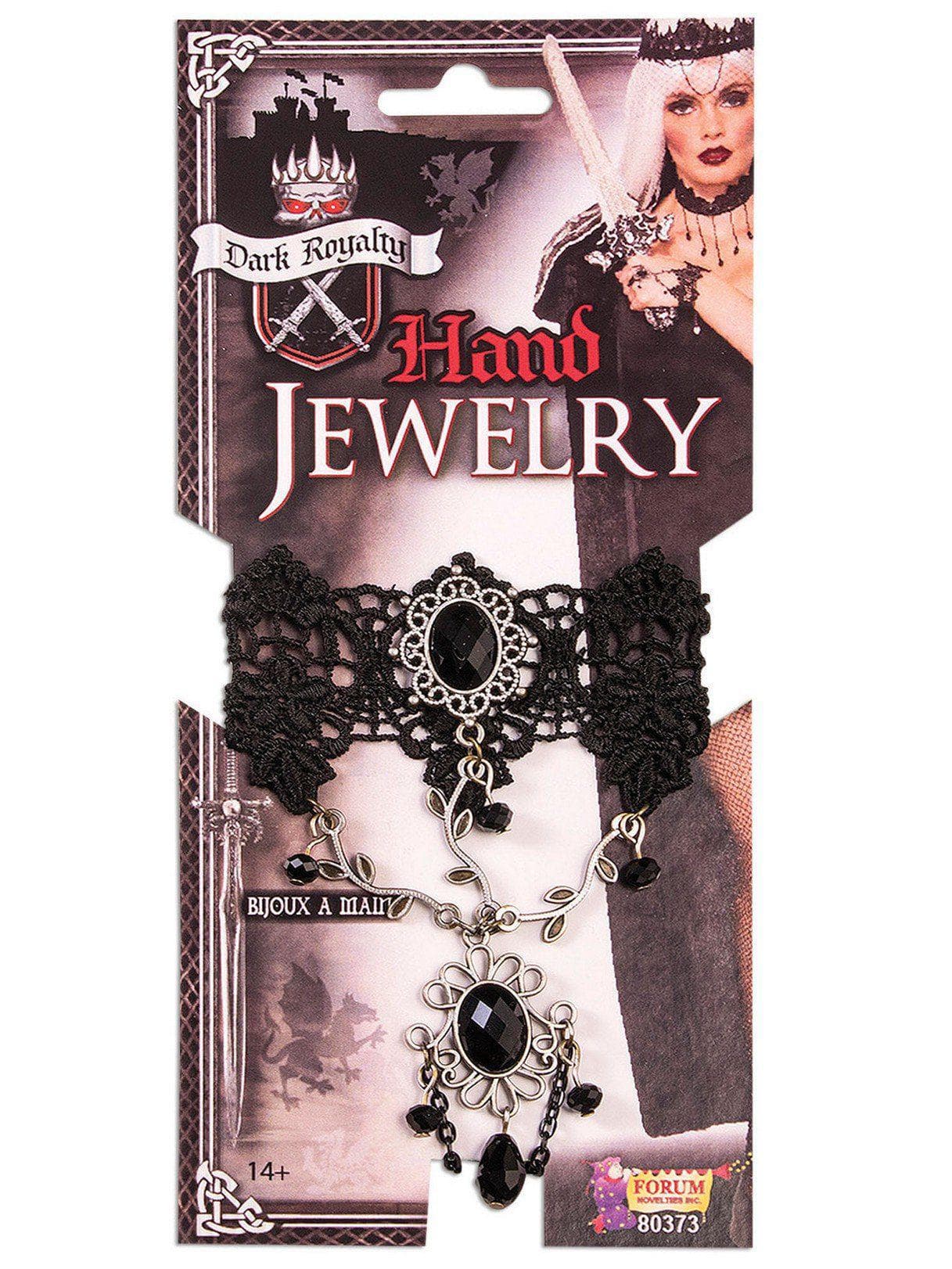 Dark Monarch Hand Jewelry - costumes.com