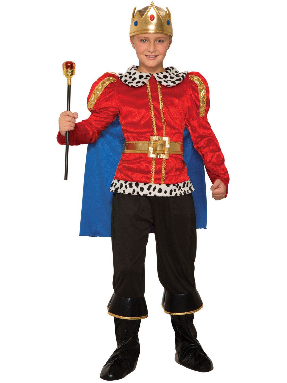 Kid's Majestic King Costume - costumes.com