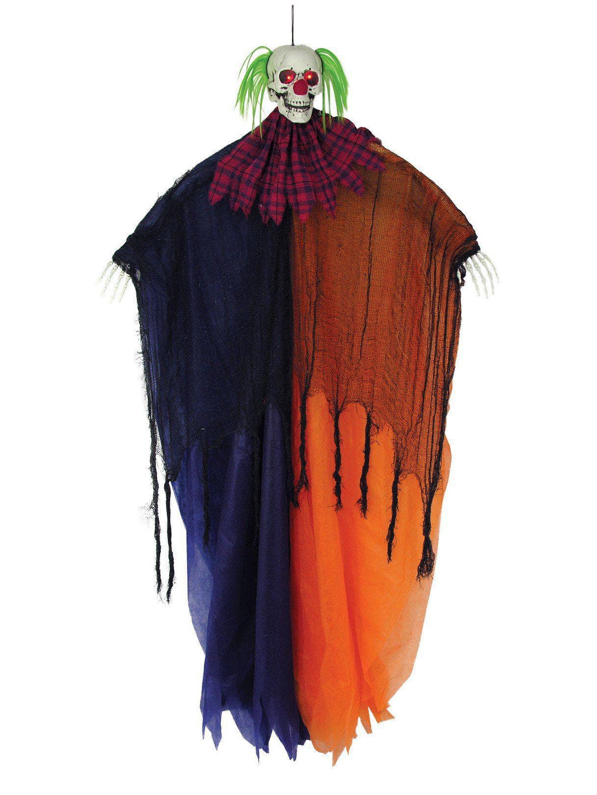 57-inch Light Up Hanging Evil Clown - costumes.com
