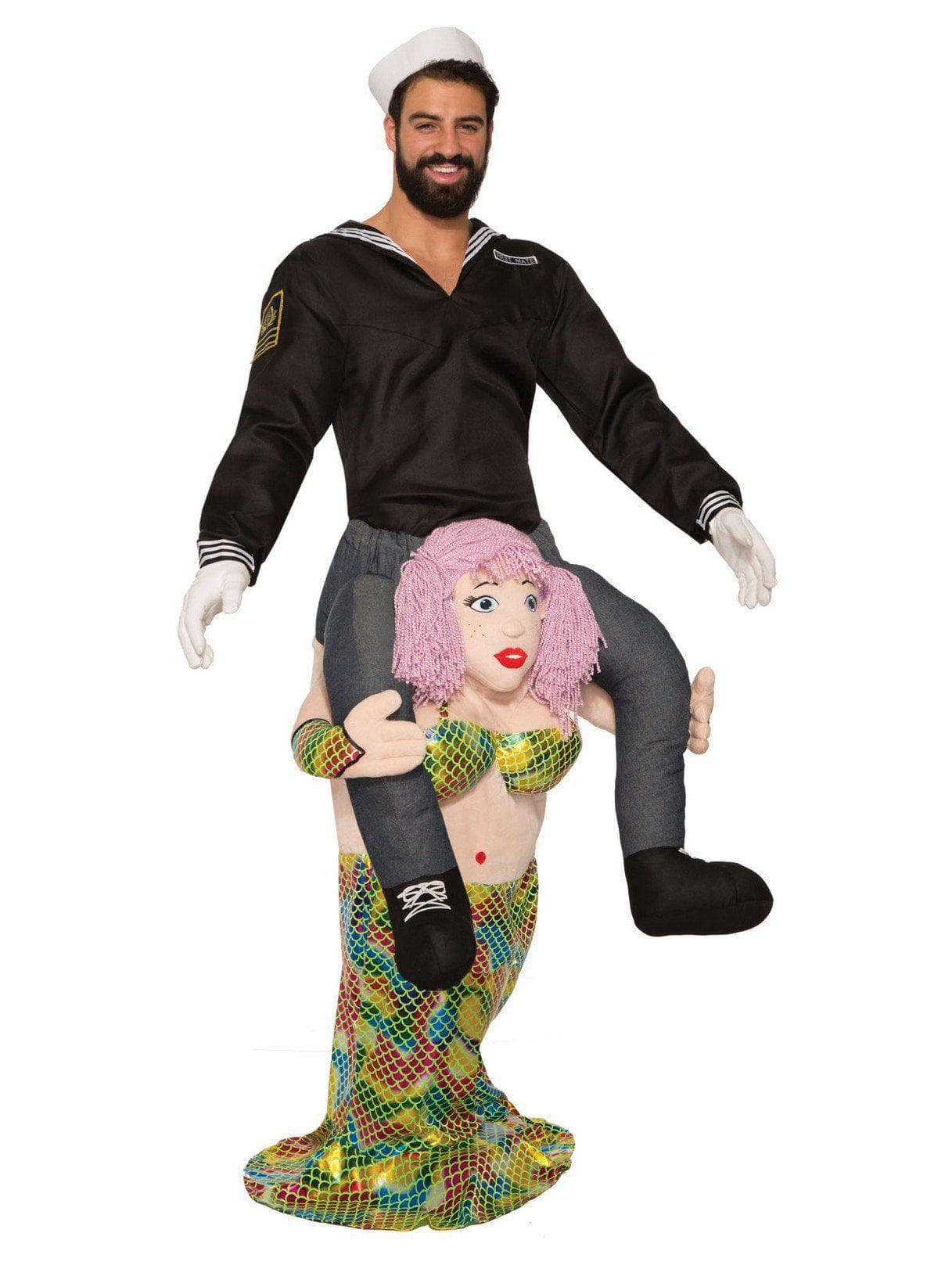 Adult Ride-A-Mermaid Costume - costumes.com