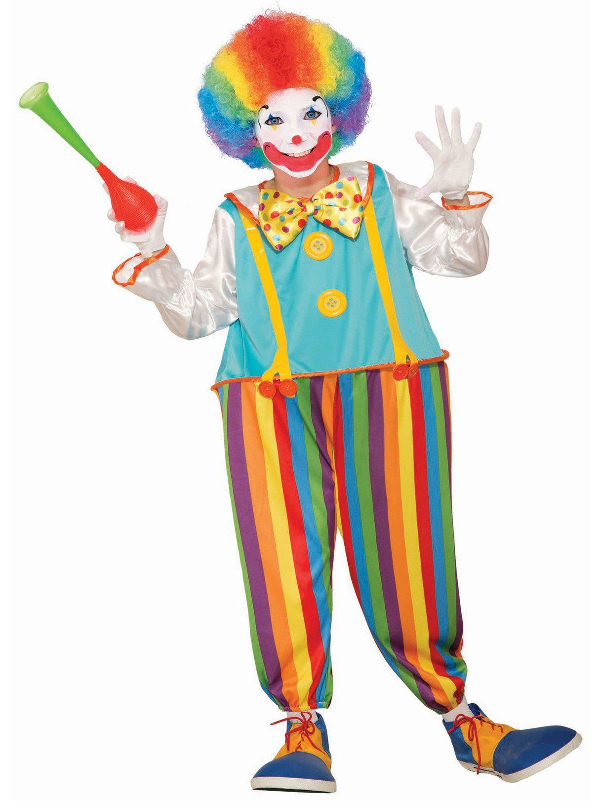 Kid's Silly Circus Clown Costume - costumes.com
