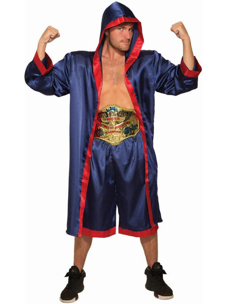 Adult Blue Boxer Costume