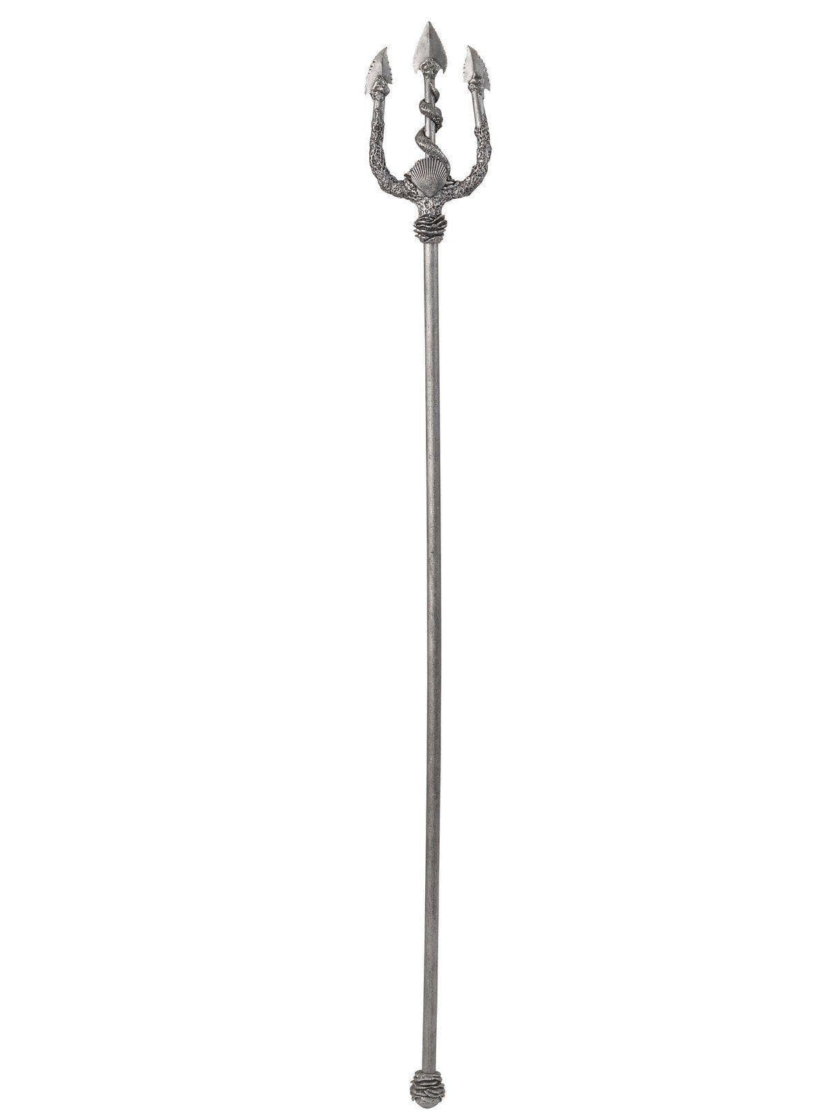 Adult Silver Neptune Trident - costumes.com