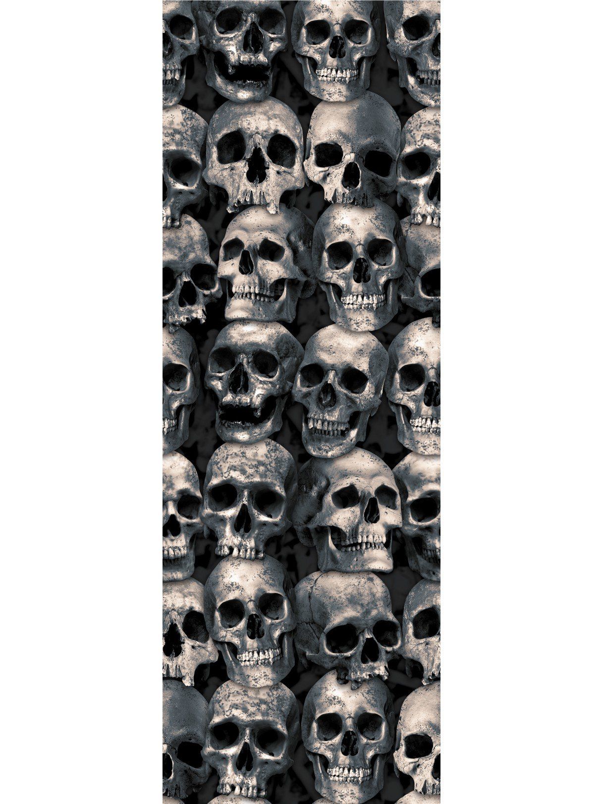 47x20 inch Skull Wall Backdrop Classic Decoration - costumes.com