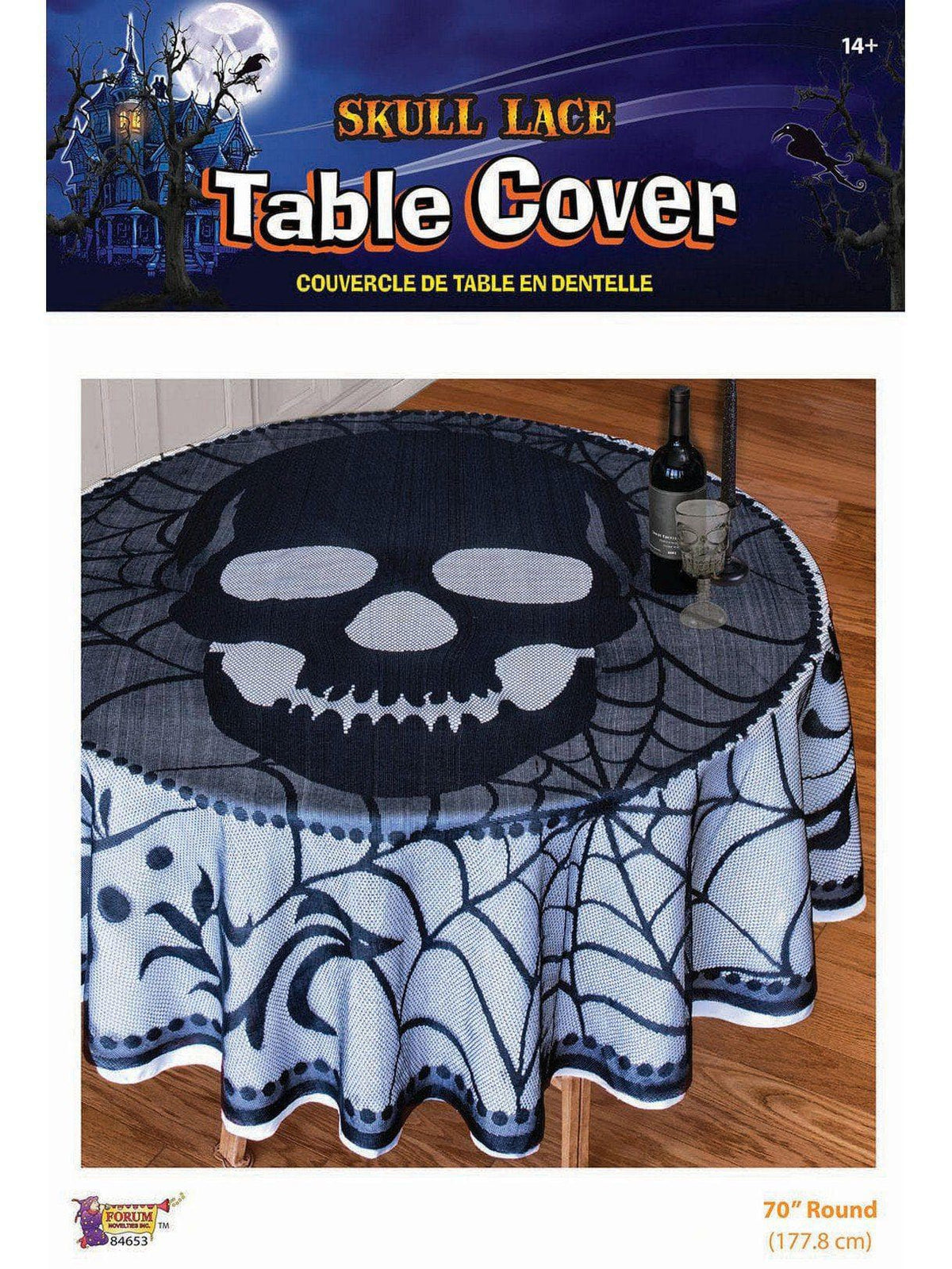 Skull Lace Tablecover - costumes.com