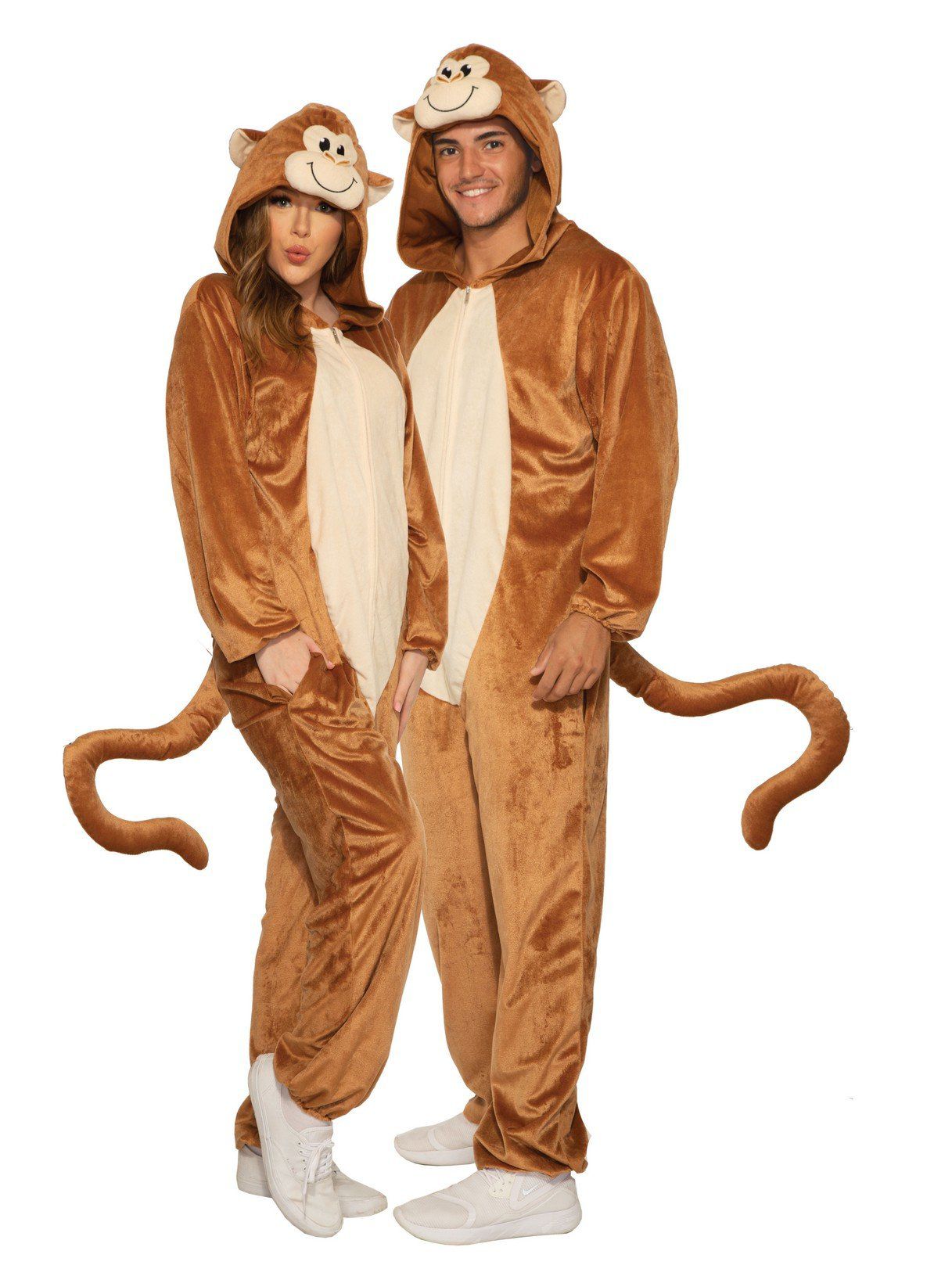 Adult Monkey Zipsters Costume - costumes.com