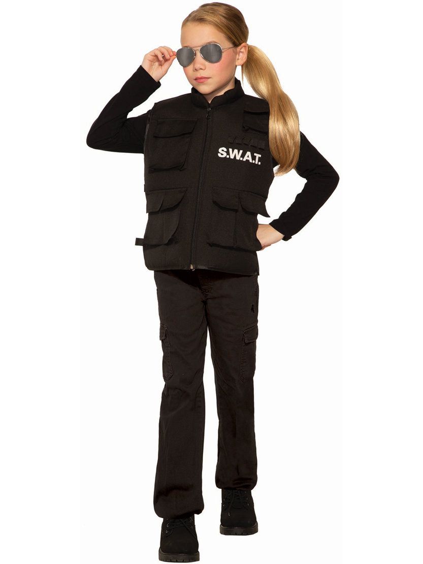 Kids' S.W.A.T. Vest Costume - costumes.com