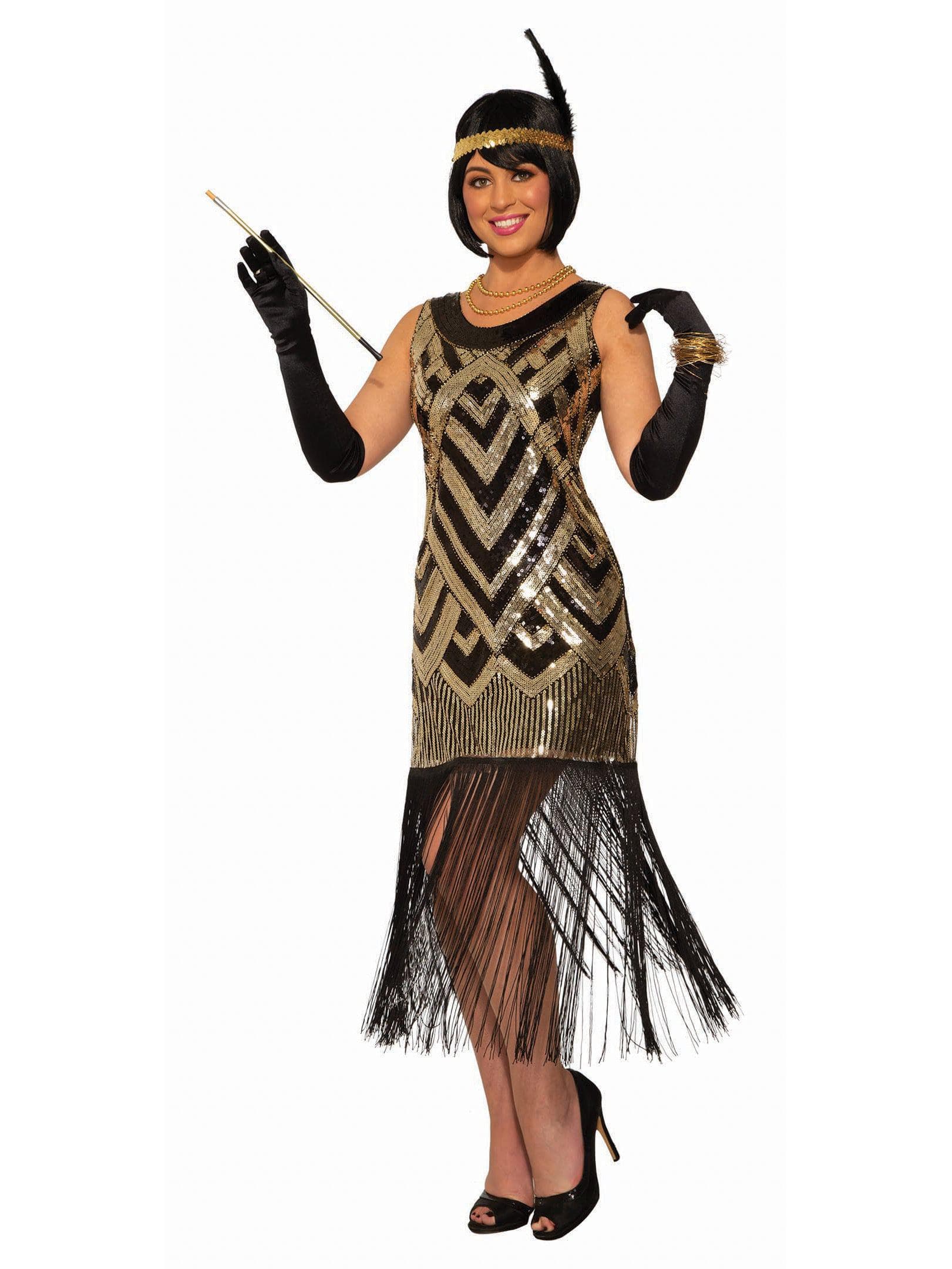 Adult Art Deco Flapper Costume - costumes.com