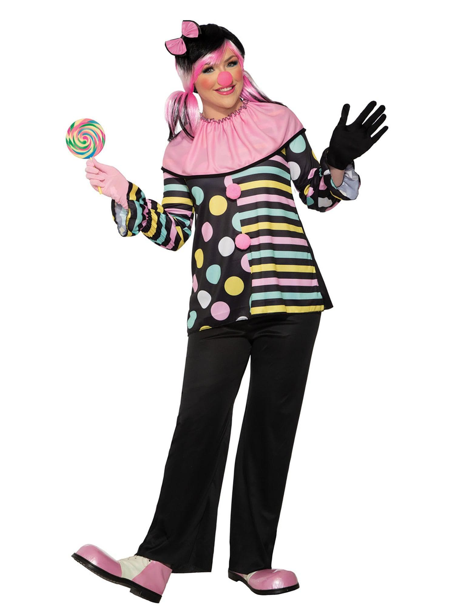 Adult Pastel Clown Costume - costumes.com