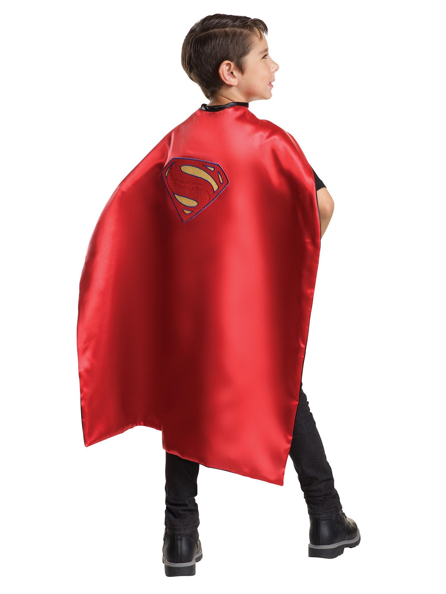 Kids' Dawn of Justice Superman and Batman Reversible Cape - costumes.com