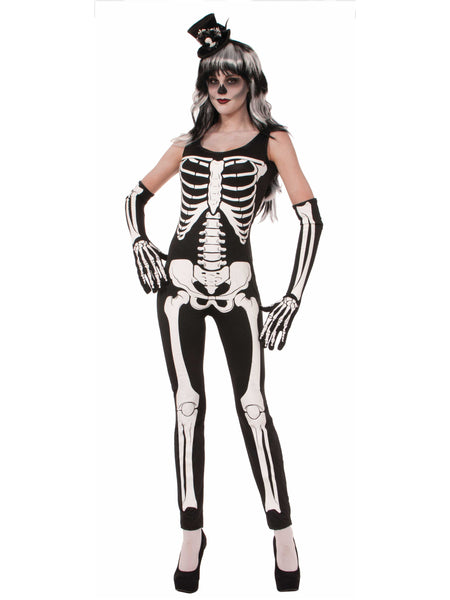 Adult Skeleton Suit Costume