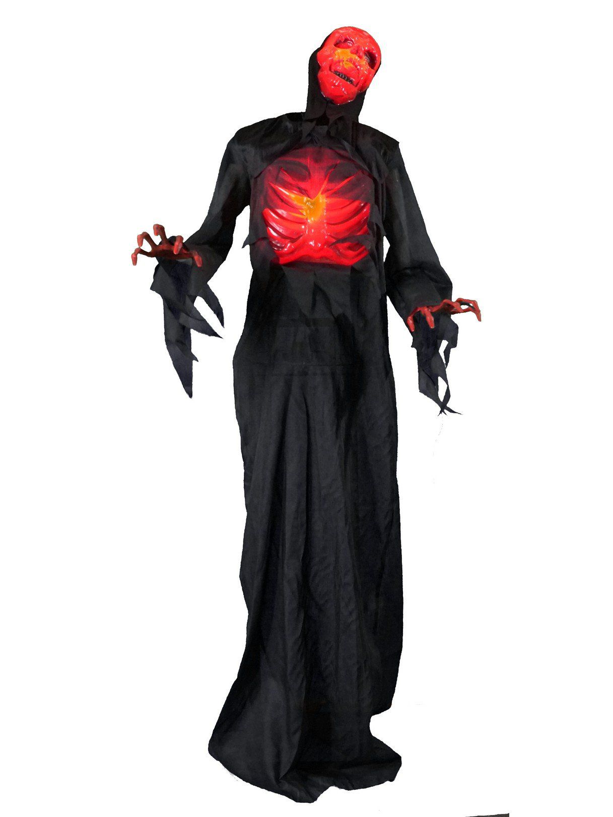 Lifesize Red Demon Animated Decoration - costumes.com