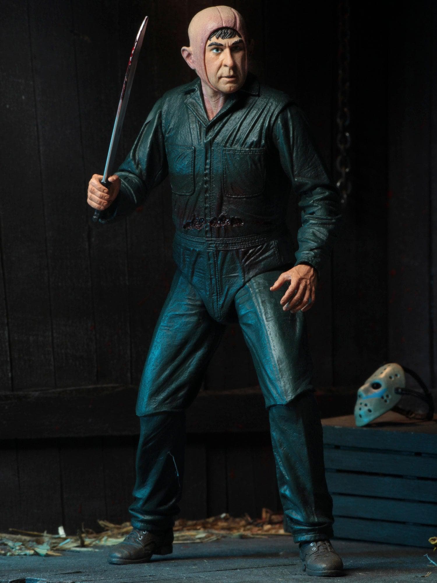 NECA - Friday the 13th - 7" Figure - Ultimate Part 5 Roy Burns - costumes.com