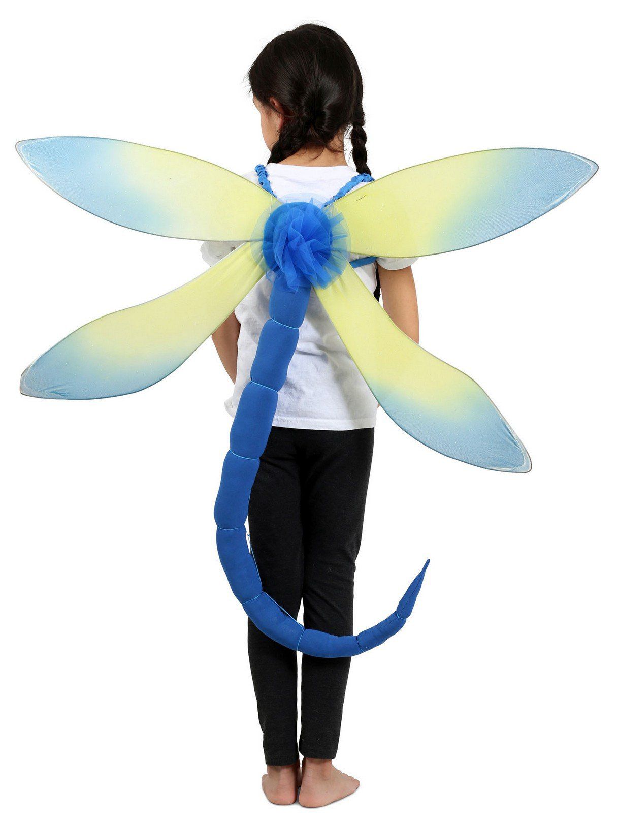 Kids' Blue Dragonfly Wings and Tail Set - costumes.com