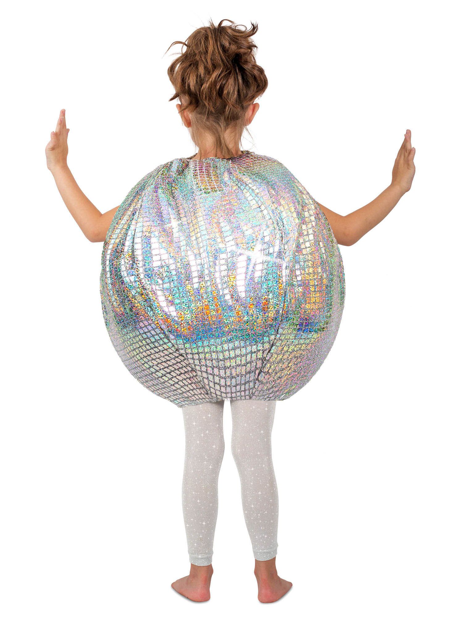 Girls' 1970's Disco Ball Costume - costumes.com