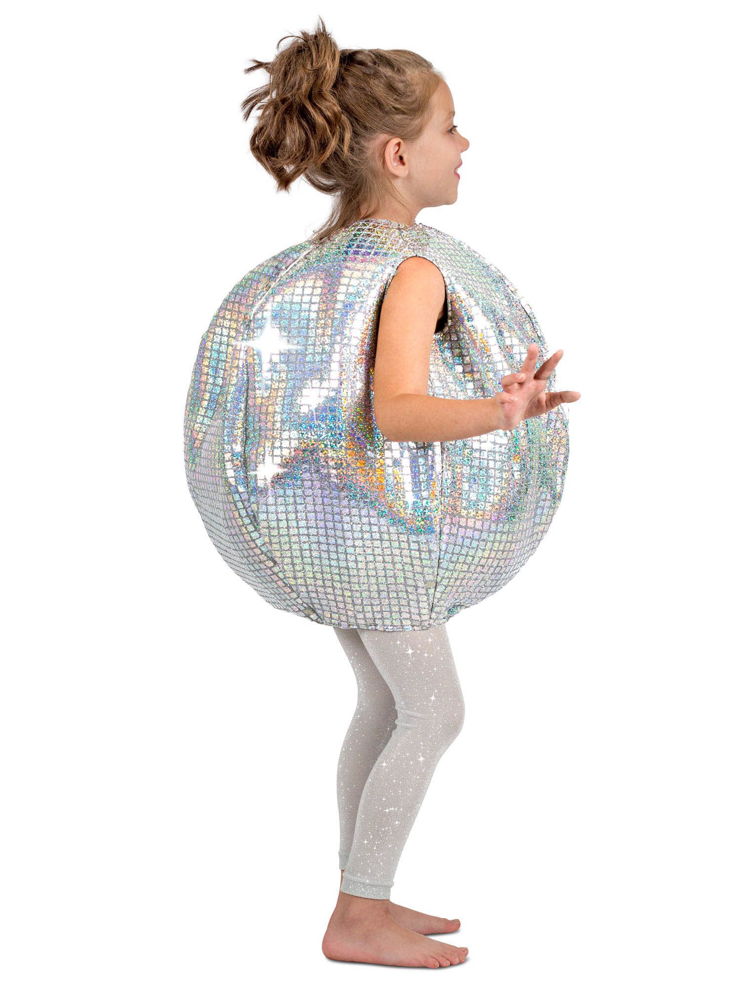 Girls' 1970's Disco Ball Costume - costumes.com