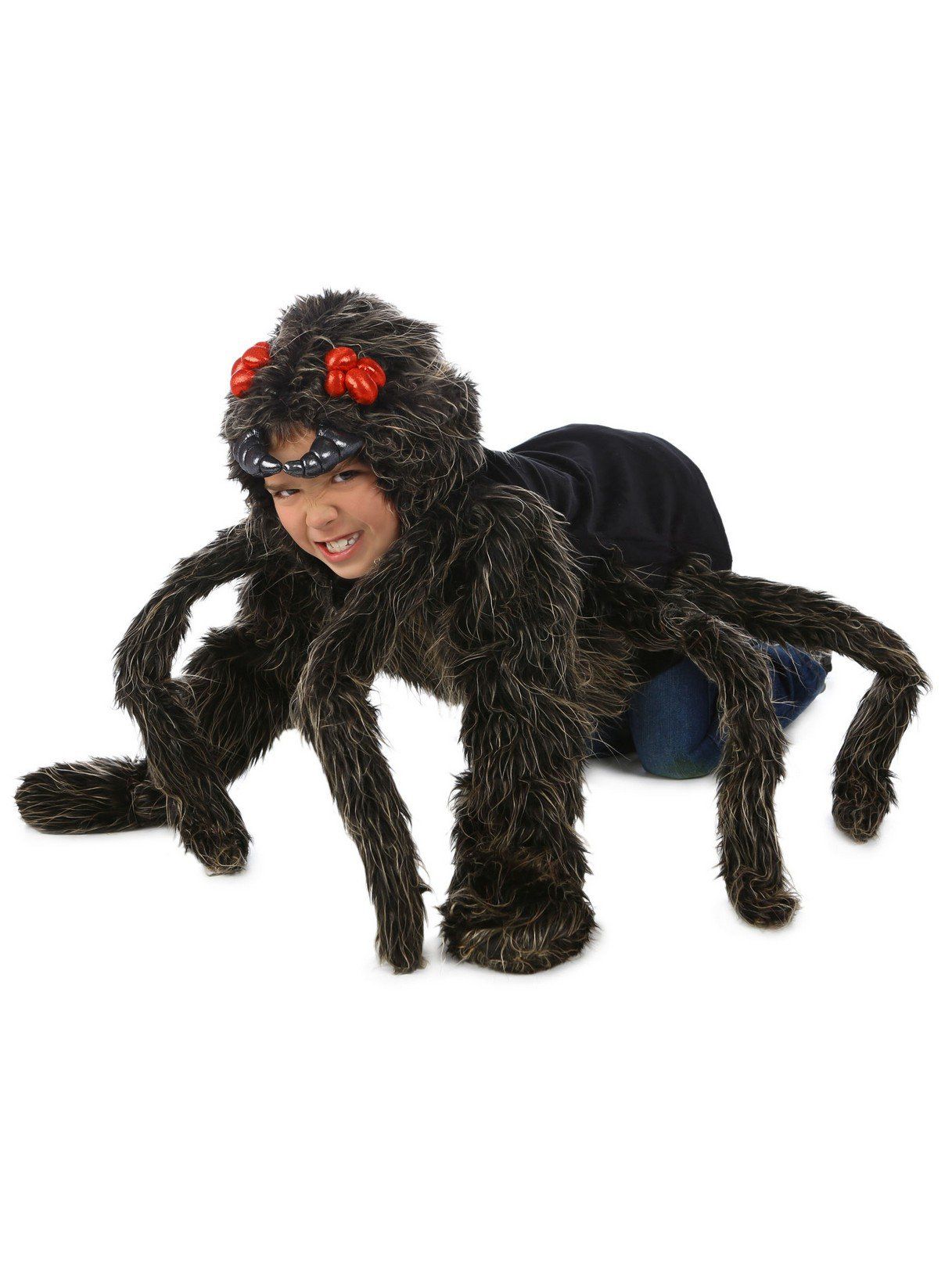 Kids' Tarantula Hoodie Costume - costumes.com