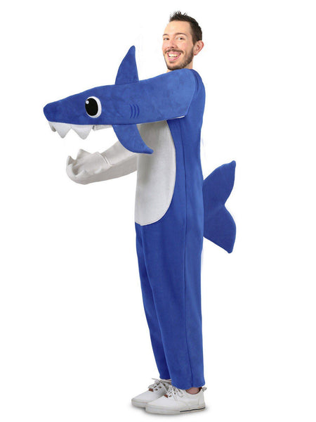 Adult Baby Shark Daddy Shark Chomper Costume with Sound