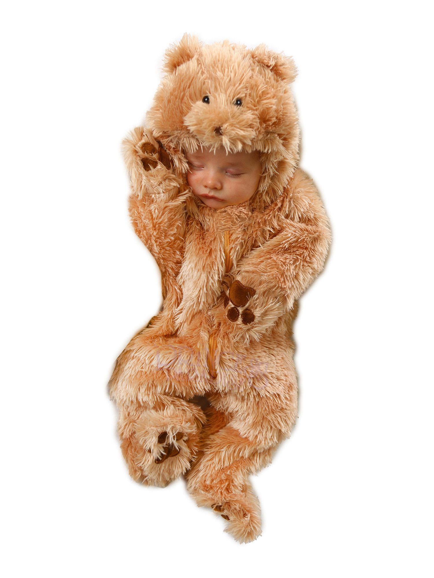Fluffy Snuggle Bear Costume for Babies - costumes.com