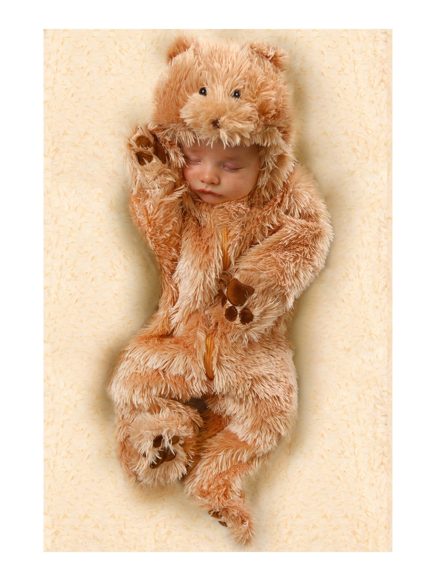 Fluffy Snuggle Bear Costume for Babies - costumes.com