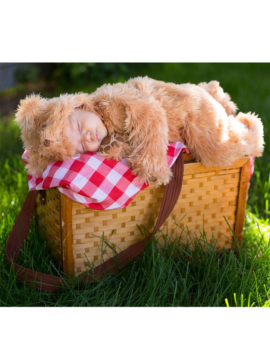 Fluffy Snuggle Bear Costume for Babies - costumes.com
