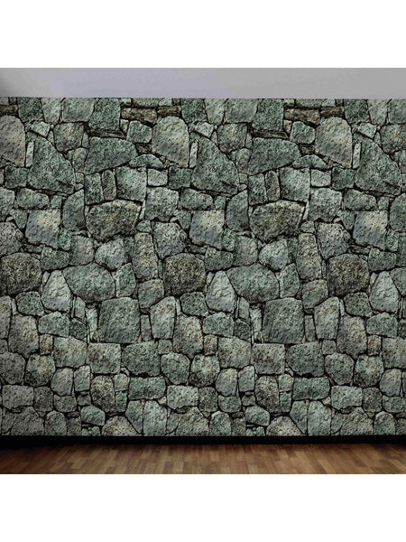20 Foot Indoor and Outdoor Dungeon Stone Wall Backdrop