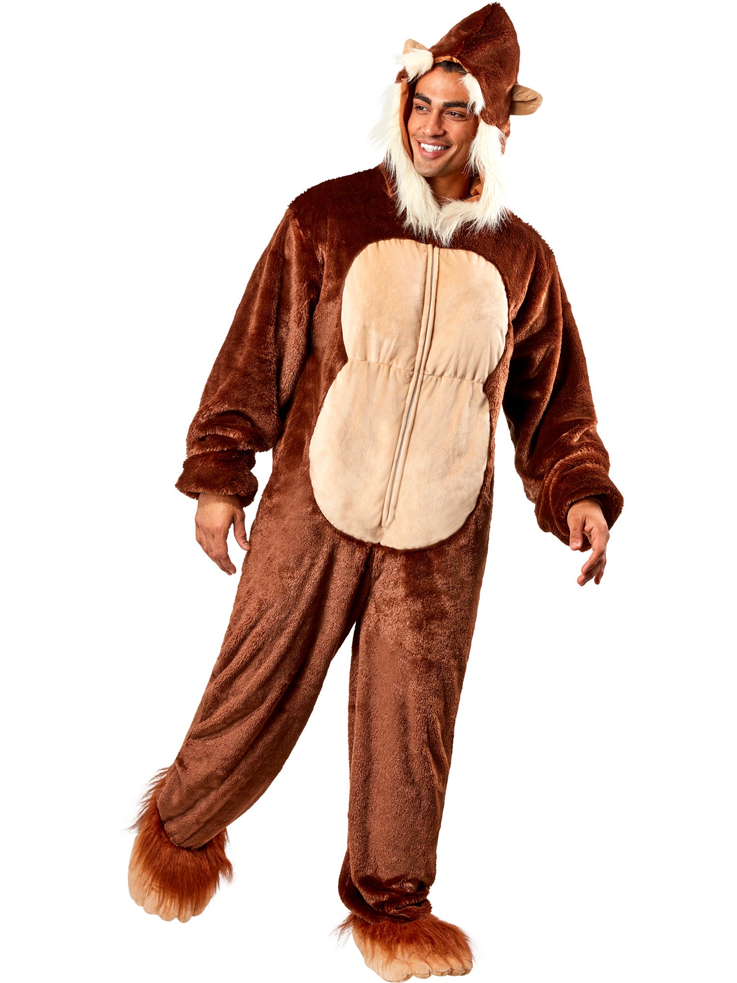 Adult Big Foot Zipsters Costume - costumes.com