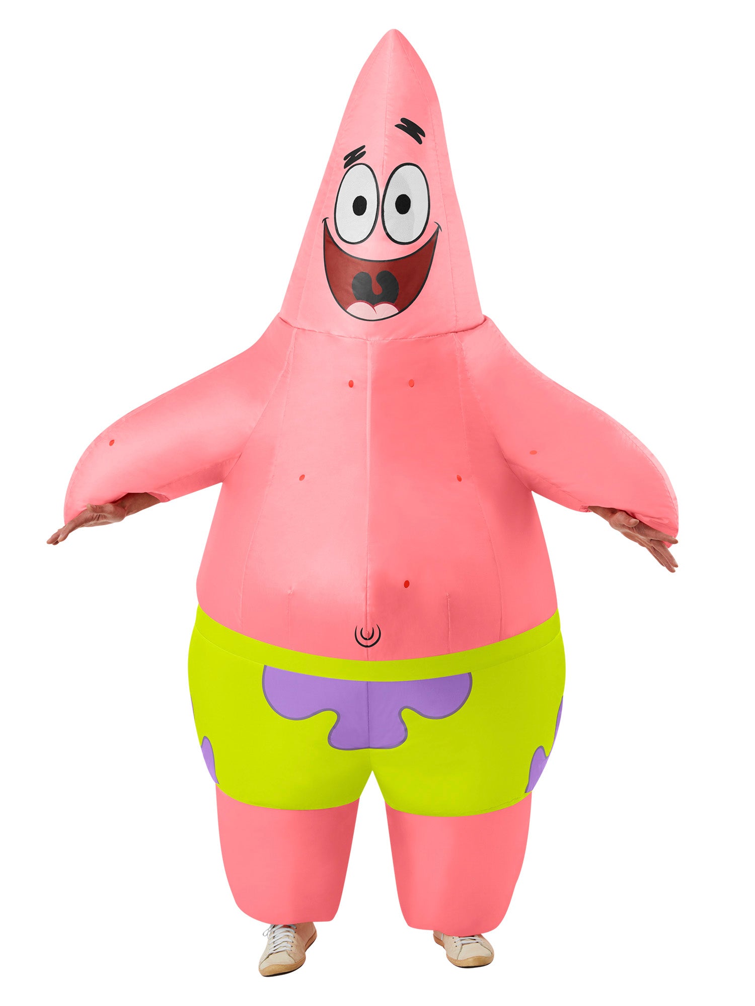 Adult SpongeBob SquarePants Patrick Star Inflatable Costume - costumes.com