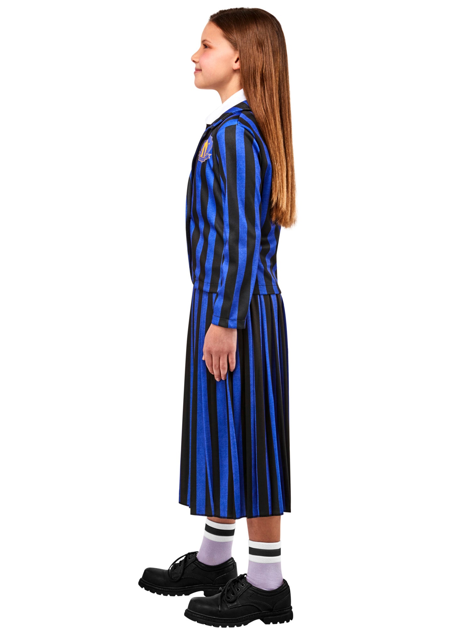 Girls' Wednesday Nevermore Academy Purple School Uniform Costume - costumes.com