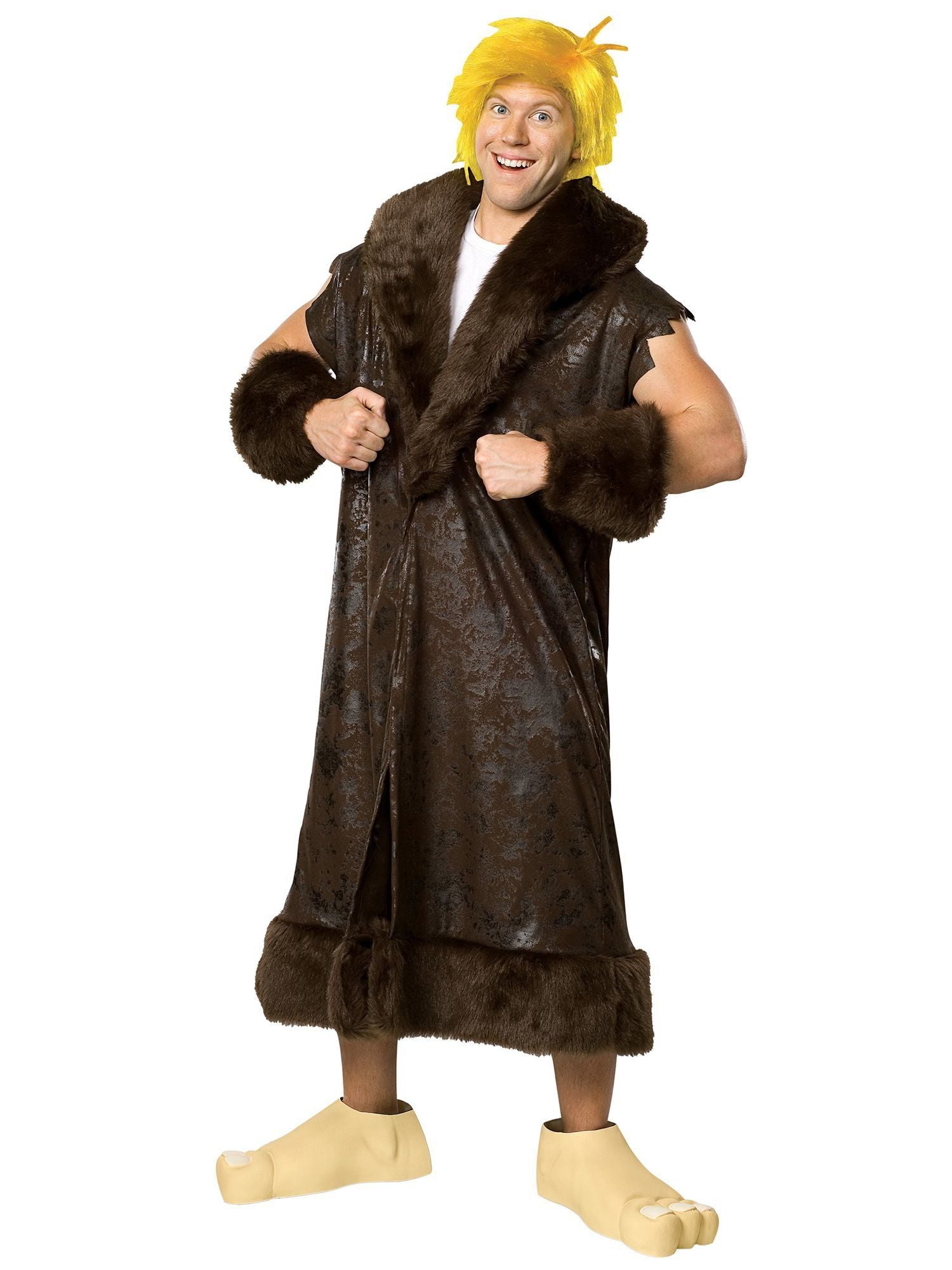 Men's The Flintstones Barney Rubble Costume - Deluxe - costumes.com