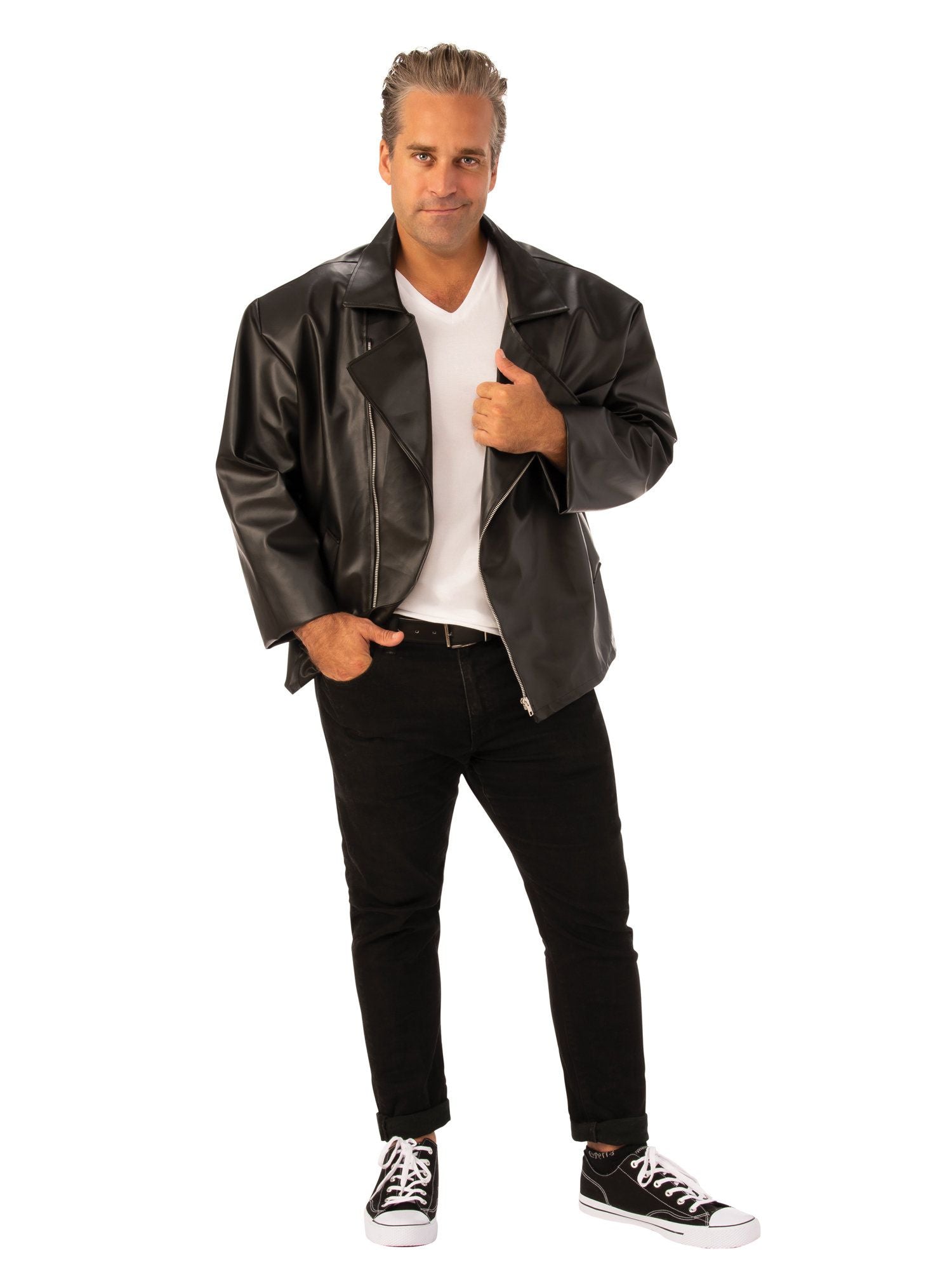 Men's Big and Tall Grease T-Birds Costume Jacket - costumes.com