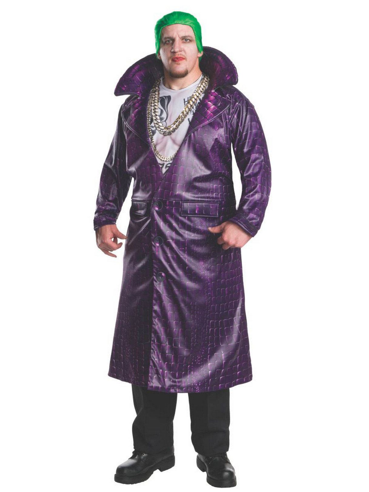 Men's Big and Tall Suicide Squad Joker Costume - Deluxe - costumes.com