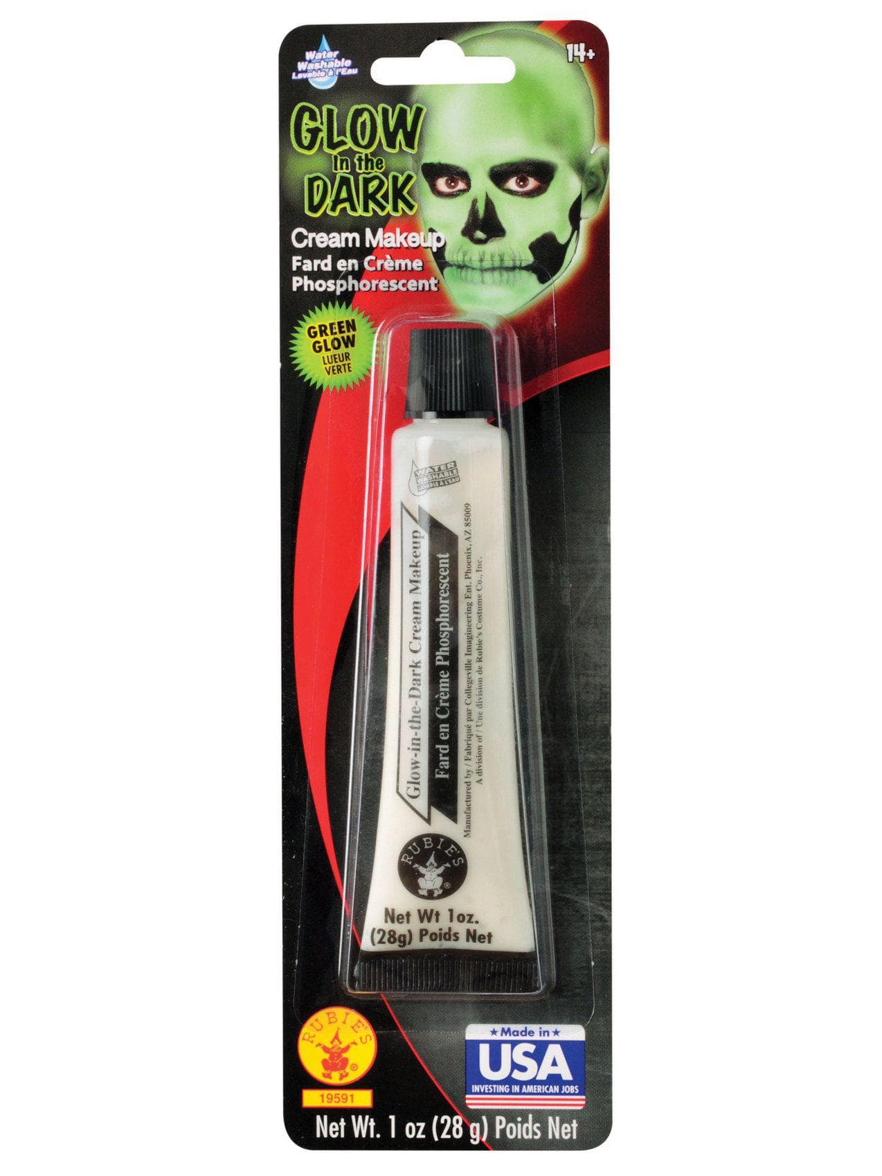 Adult Glow in the Dark Cream Makeup - costumes.com