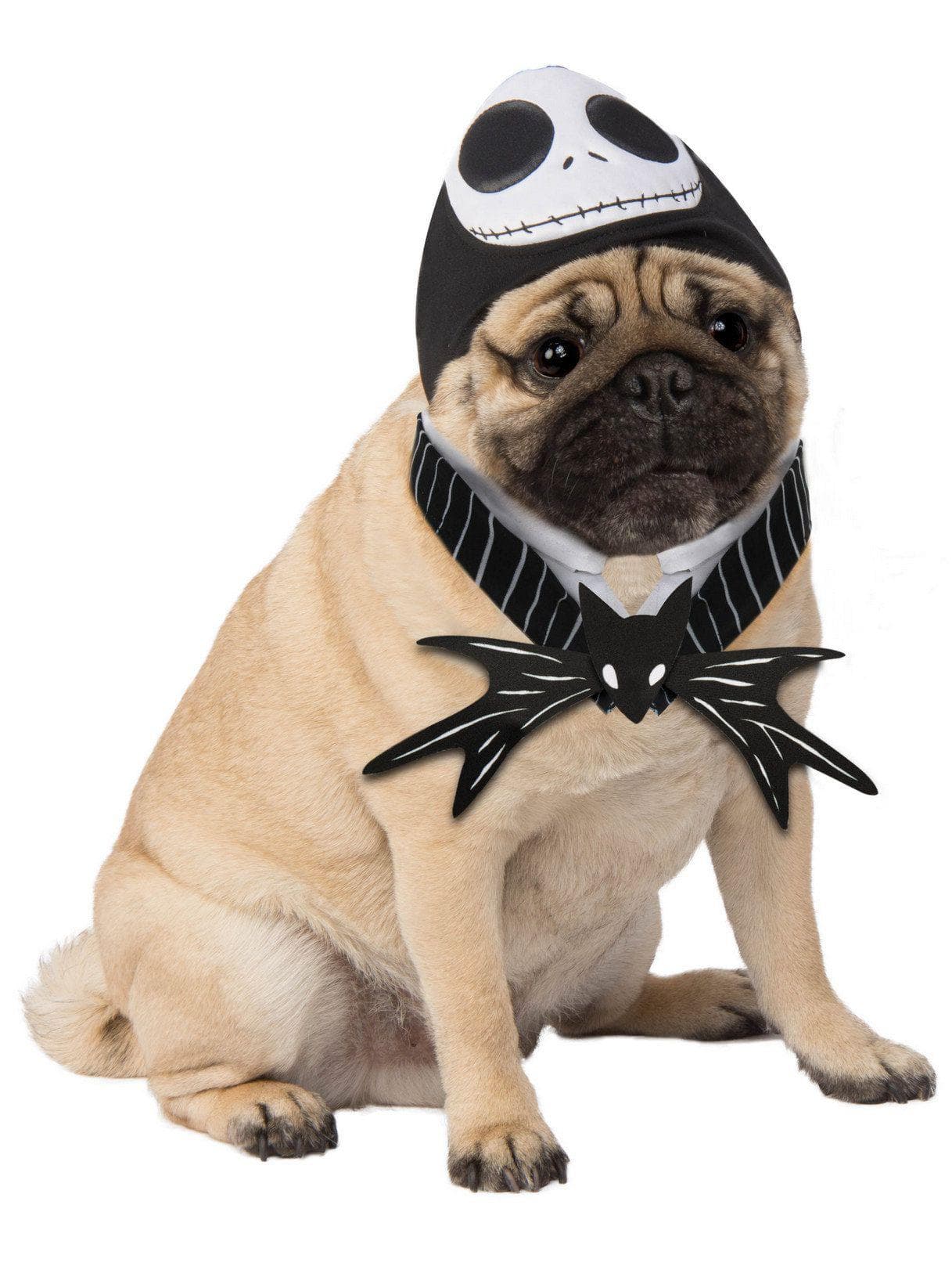 The Nightmare Before Christmas Jack Skellington Pet Headpiece and Bowtie - costumes.com